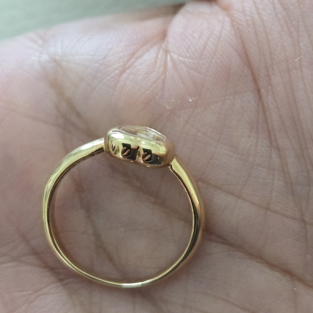 Beautiful Authentic Chopard Solid 18k Gold Happy … - image 3